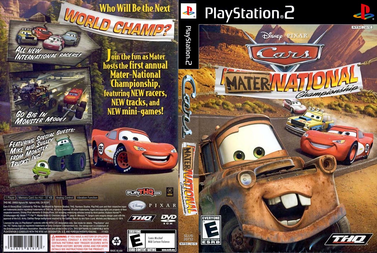 Cars Mater National персонажи